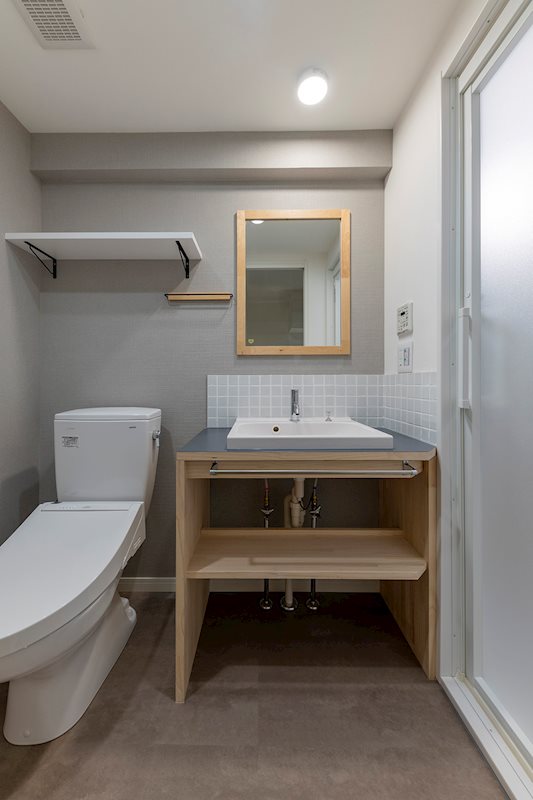 レジディア新宿イースト5階 洗面