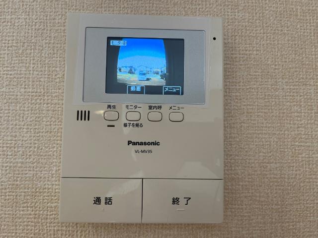 Ｃｌｏｃｈｅｔｔｅ・Ａ　～クロシェット・Ａ～102号室 カメラ付インターホン