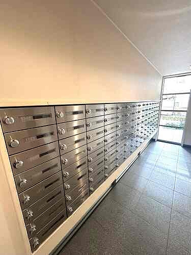 パークホームズ柏サンク2階 集合郵便受け　※2026年1月の写真