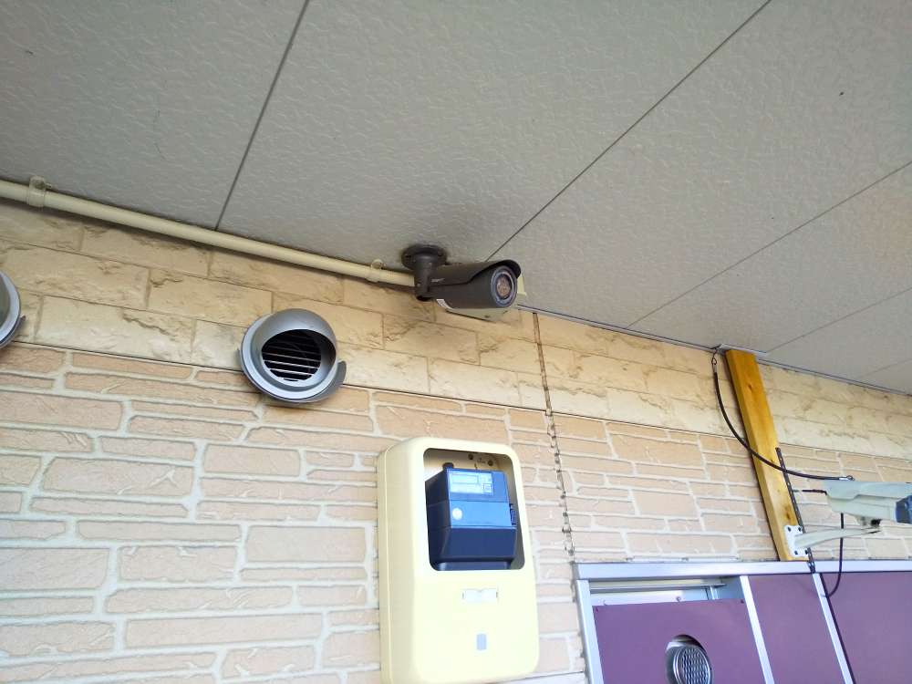 レオパレスけやき107号室 防犯カメラ