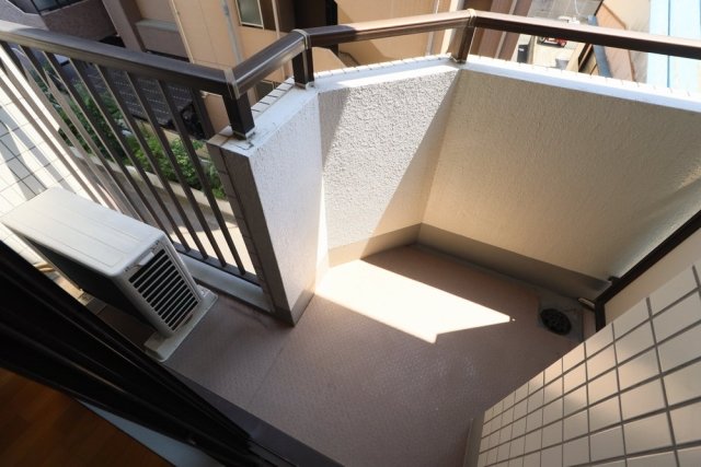 朝日多摩川プラザ バルコニー