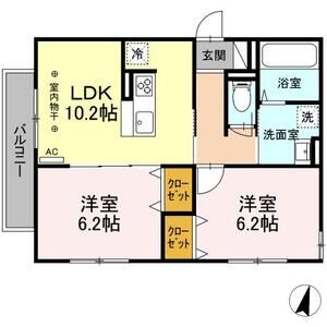 セッテ305号室 間取