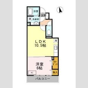 リヴェール等々力　B103号室 間取