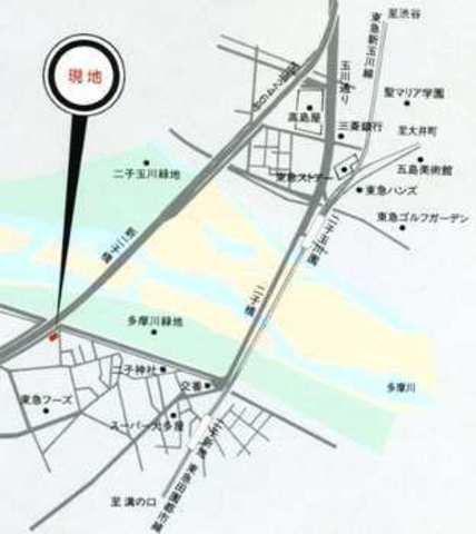 リバティー多摩川7階 ＭＡＰ