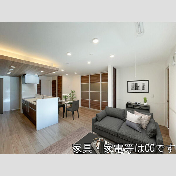 Belleville桜木町 LDK　※家具・家電等はCGです