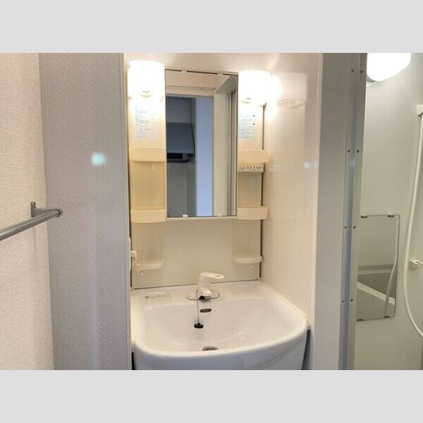 プルミエコート201号室 洗面所