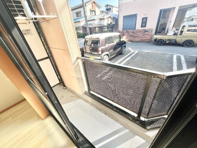 サンパティーク105号室 ベランダ（イメージ）