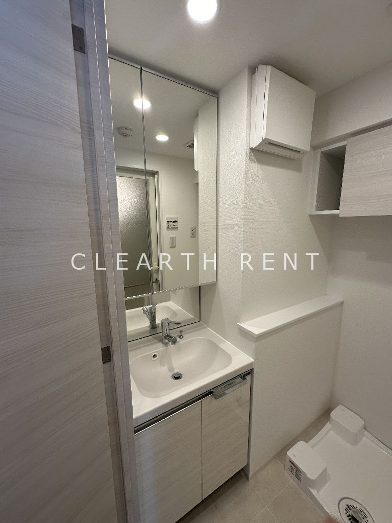 ＧＲＡＮ ＰＡＳＥＯ亀戸14階 ☆慌ただしい朝も快適に過ごせる独立洗面台