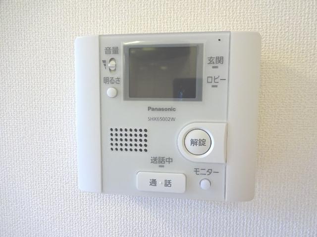 Ritz Elamica102号室 カメラ付インターホン