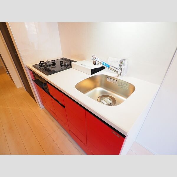 ロイジェントパークス千葉中央1406号室 システムキッチン