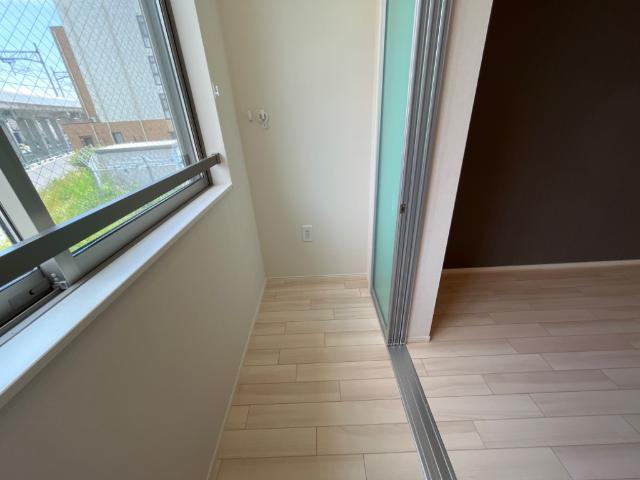 アイリス新鎌ヶ谷201号室 ベランダ