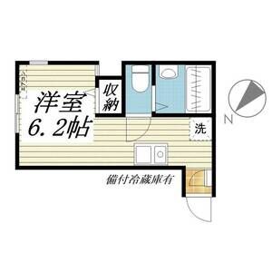 Buona　Vita0104号室 間取