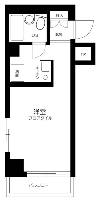 シティパレス中野野方6階 間取