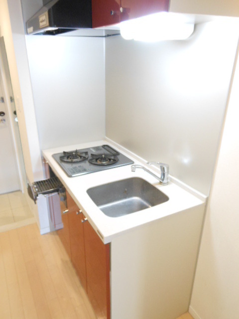 グランド・ガーラ新横浜North グリル付2口キッチン