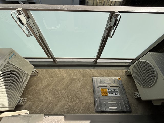 グランディアラフィーネ0401号室 バルコニー