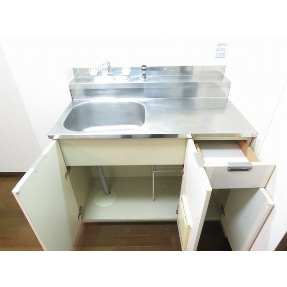 カディカワセⅡ0103号室 キッチン下収納