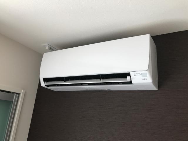 川口市大字安行領根岸　アパート新築工事105号室 エアコン（イメージ）