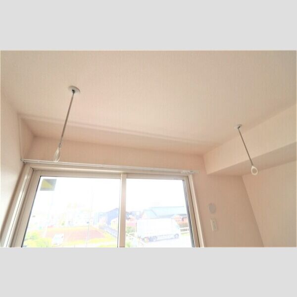 apartment Will201号室 室内物干し