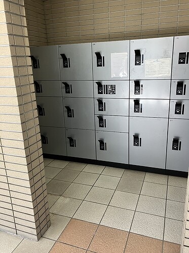 ニューシティ東戸塚　パークハウス南の街3階 宅配ボックス　※2026年3月の写真