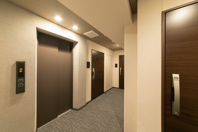 プラウドフラット森下Ⅳ205号室 共用廊下