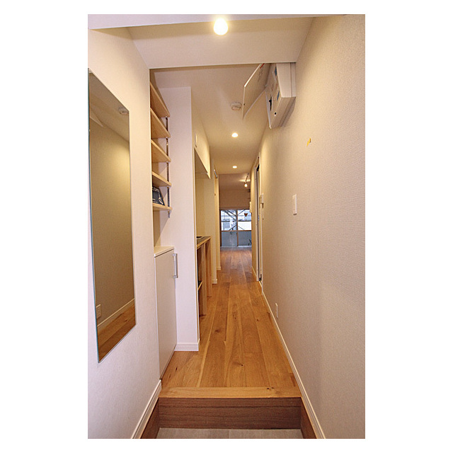 ブルーノコート蒲田0402号室 姿見で身だしなみチェック！