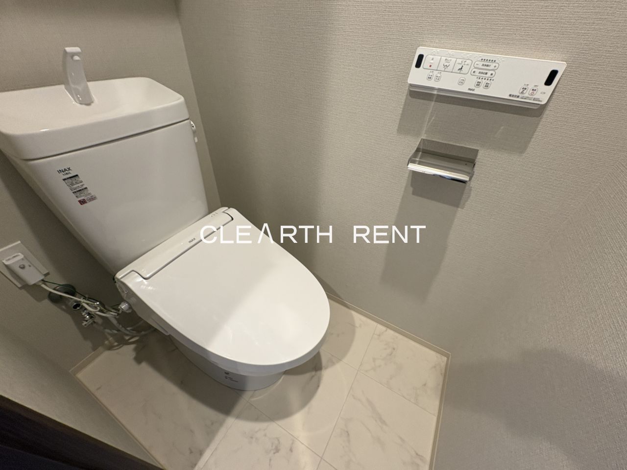 コンシェリア目黒本町 ＴＨＥ ＲＥＳＩＤＥＮＣＥ5階 清潔感のあるトイレ/温水洗浄便座付き