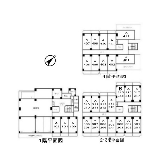 グランフィールド南行徳(F-028)3階 部屋その他