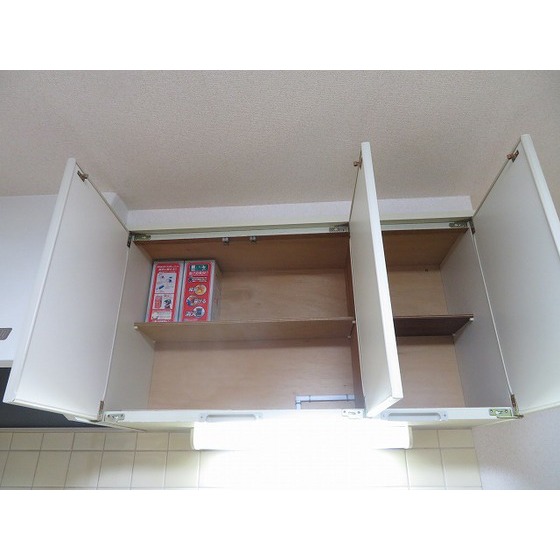 コスモ・ポーリ0202号室 キッチン上収納