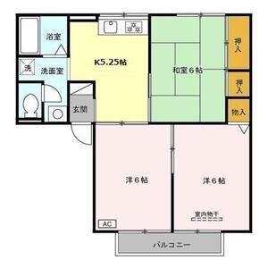 ベルタウン　C203号室 間取