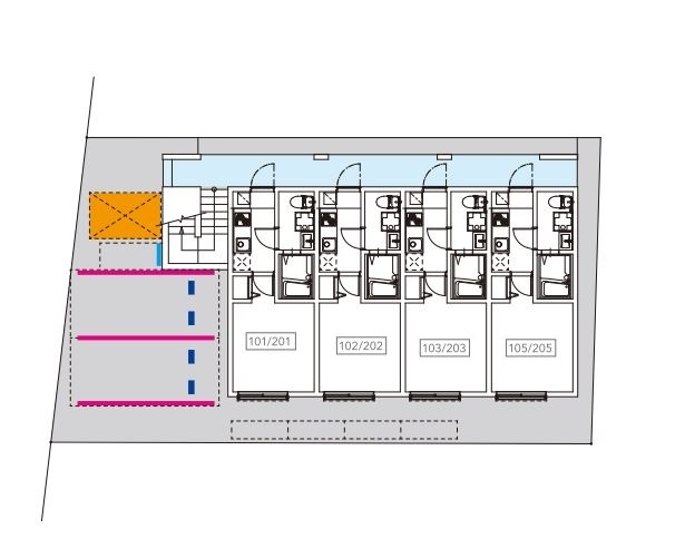 ポルトブラン平塚2階 部屋その他
