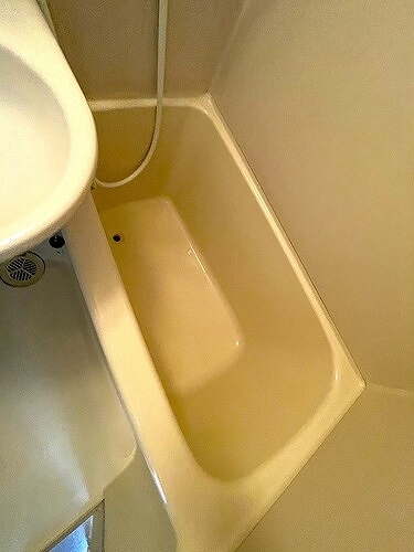 和光ハイツ2階 バスタブ(3点UB)　※同タイプ別部屋2023.4撮影