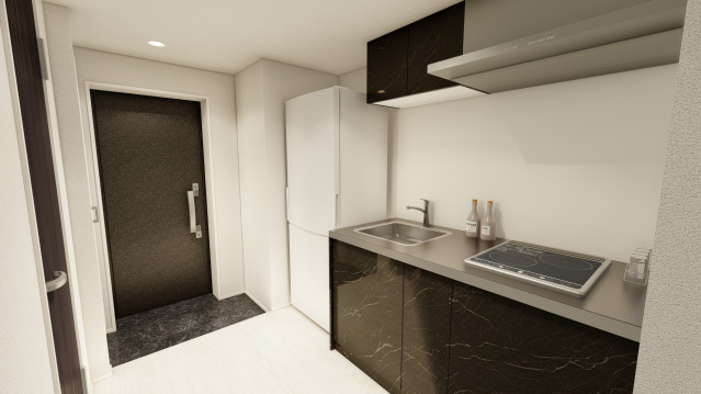 スカイコートソレア新丸子307号室 イメージ図