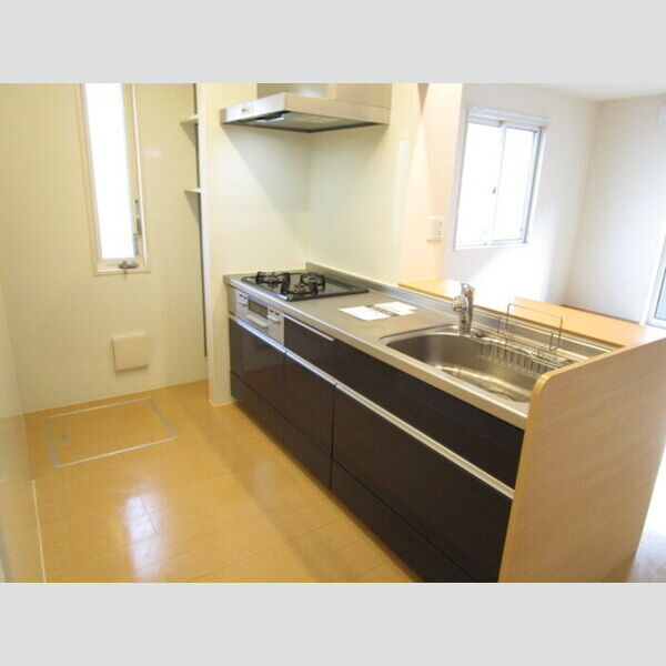 gransoleil(グランソレーユ) 対面式3口ガスコンロ付システムキッチン