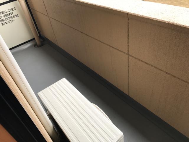 コンフォースさくら203号室 ベランダ