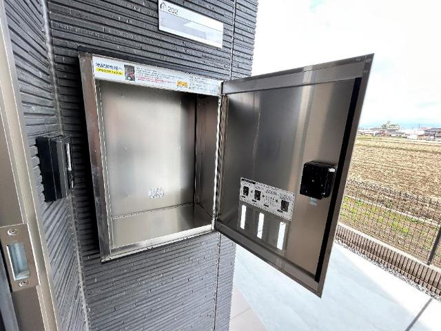 （仮称）千葉市中央区大森町新築アパート205号室 宅配BOX（イメージ）
