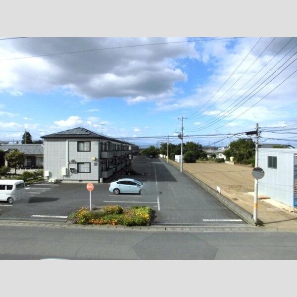 レピュート岡部　AⅡ号室 2階北側洋室からの眺め