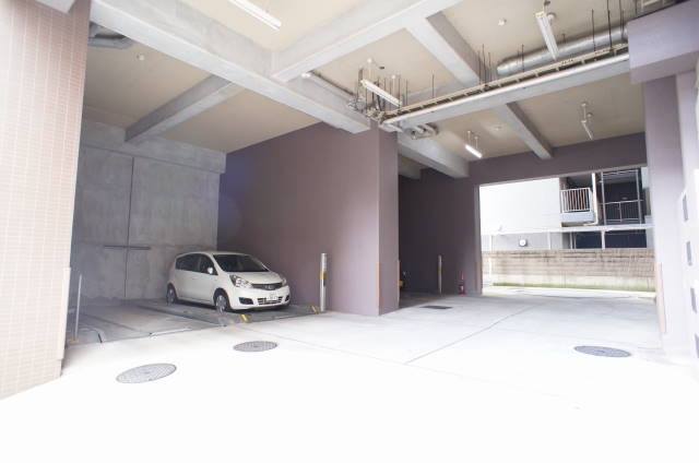 アイ・ティー・オーおゆみ野Ⅱ 敷地内の機械式駐車場です