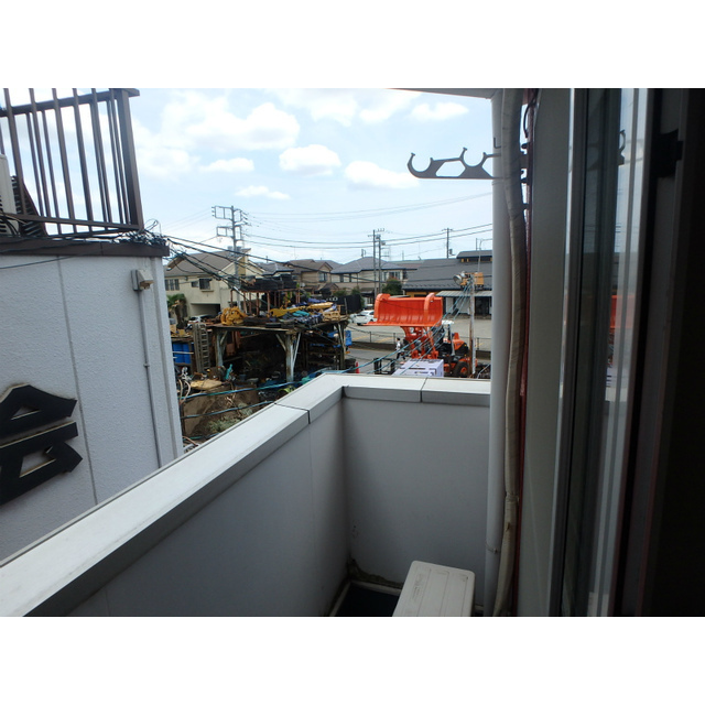 アルテール204号室 バルコニーより
