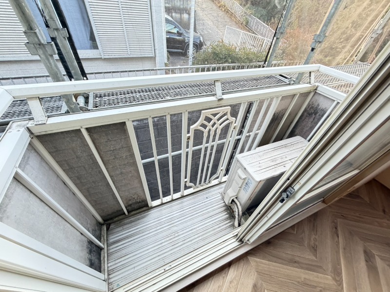 師岡ハイツ バルコニー