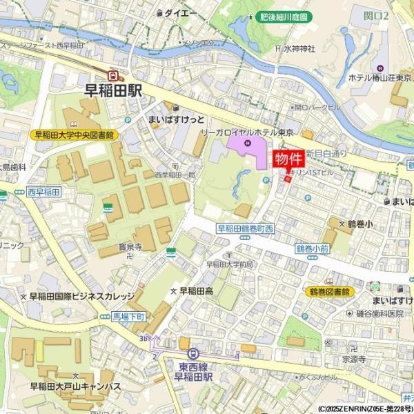 コンポジット早稲田鶴巻町4階 null