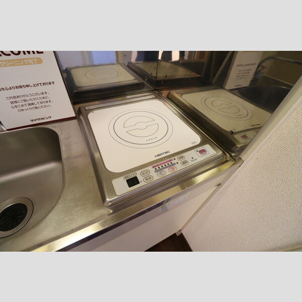 シュクレ川崎404号室 IHコンロ