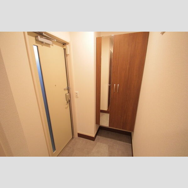 メイプルヴィレッジ206号室 玄関