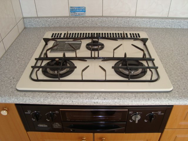 パーチェ西初石202号室 ガスコンロ