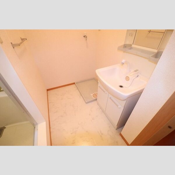 ドミール岩瀬 洗面所　洗髪洗面化粧台あり