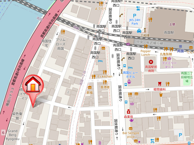 ルネサンスコート両国リバーテラス13階 null