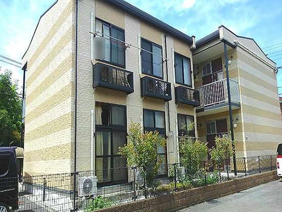 レオパレスリーフガーデンの外観画像