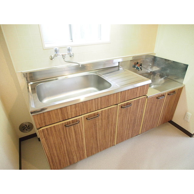 メゾンド林 2口ガス対応キッチン♪