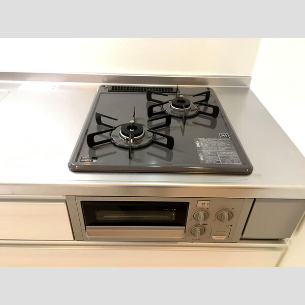 ボヌール101号室 2口ガスコンロ