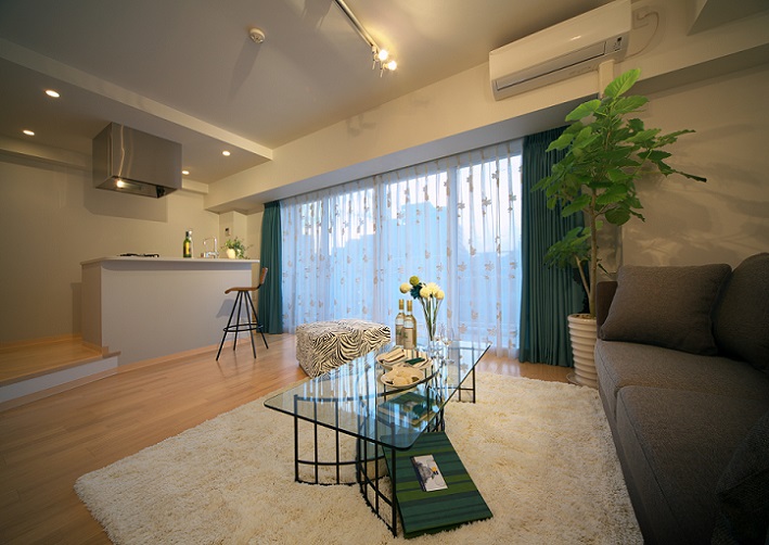 レジディア文京湯島Ⅲ リビング