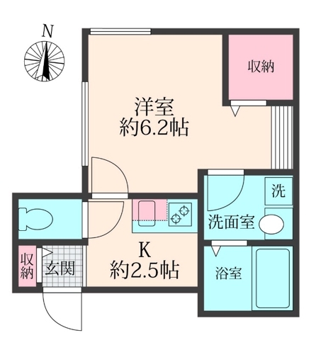美らテラス2階 間取